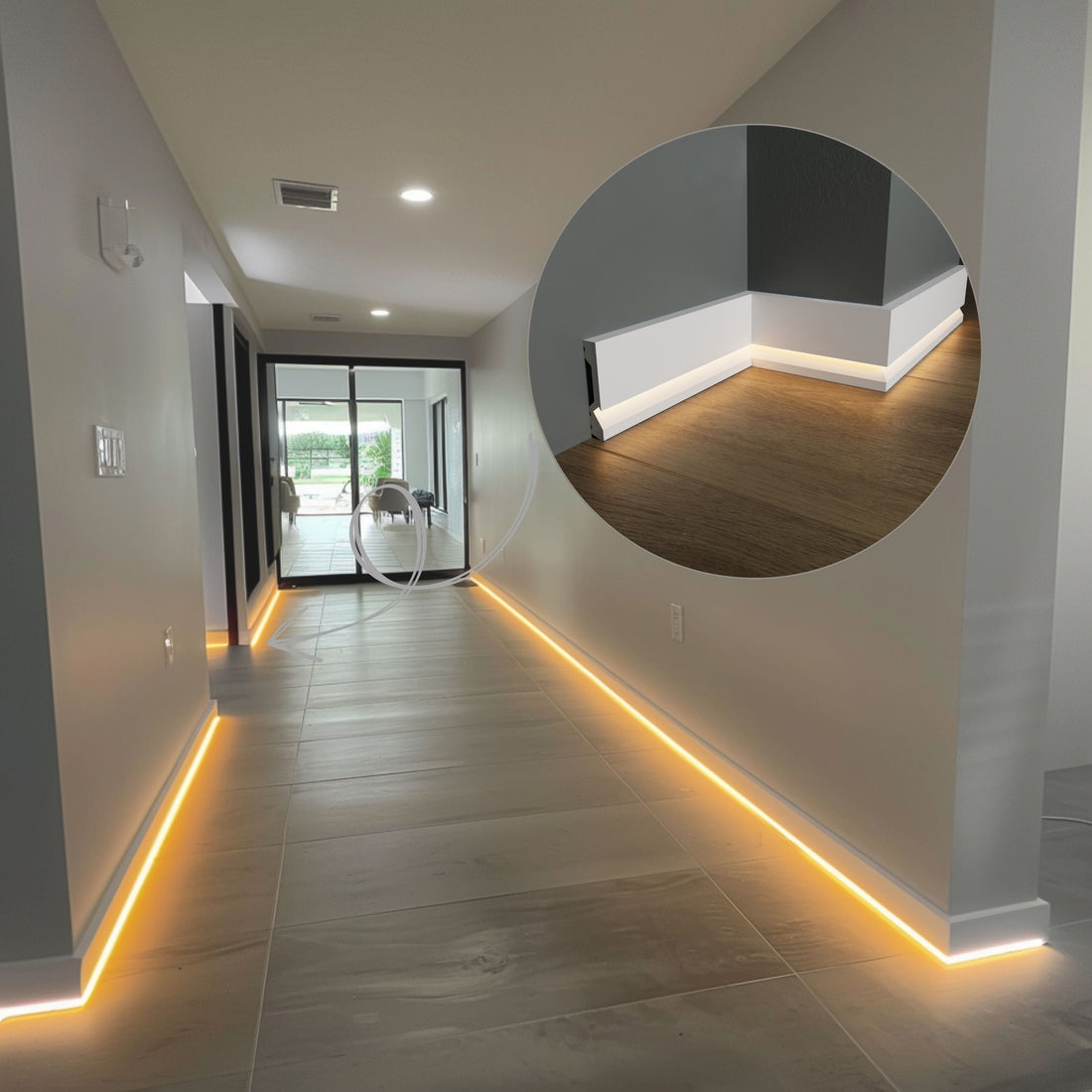 2025 Trends: LED Baseboard Trim The Perfect Blend